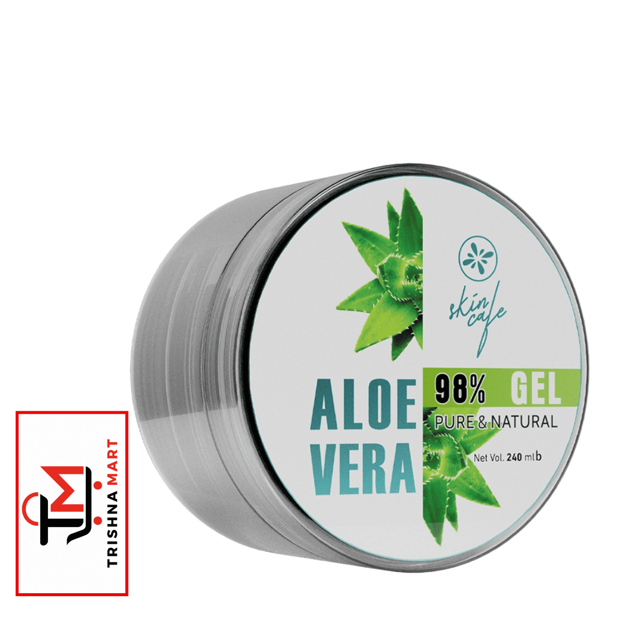 Skin Cafe Pure & Natural Aloe Vera Gel 98% – 240ml