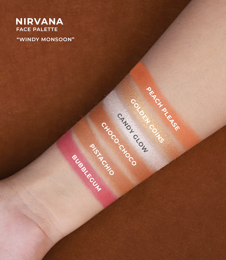 Nirvana Color Face Palette – Windy Monsoon – 18g