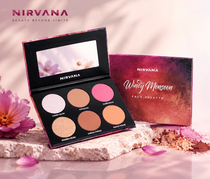 Nirvana Color Face Palette – Windy Monsoon – 18g